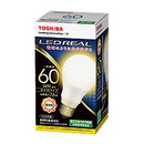LDA8L-G/60W　東芝　LED電球　一般電球形　電球色　E26　1個