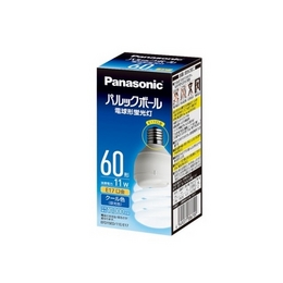 EFD15ED/11E/E17 パナソニック　60W形　11W　　クール色　E17　10個入