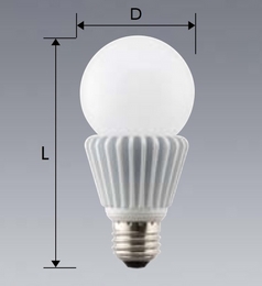 LDA12L-G/D-T1 三菱 60W形 電球色 E26 1個