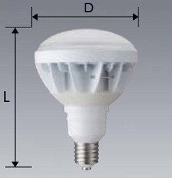 LDR100-220V45N-H-E39 三菱 バラストレス形 300W形 昼白色 E39 6個入