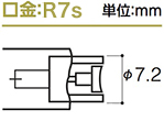 R7s口金例